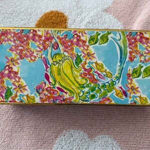 Lilly Pulitzer Colorful Floral Jewelry Case